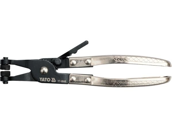 Yato YT-0646, Slangeklemmetang, 2 mm, 4 cm, Stål, Metall, Rustfritt stål