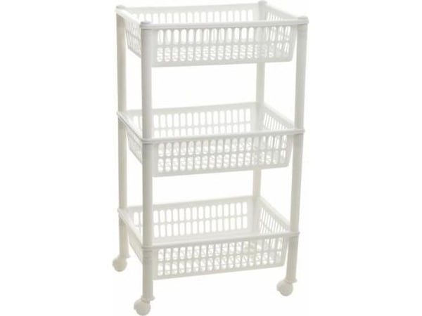 Plast Team Eco vogn med 3 kurver 39,4x29x16,5/68,5 cm...