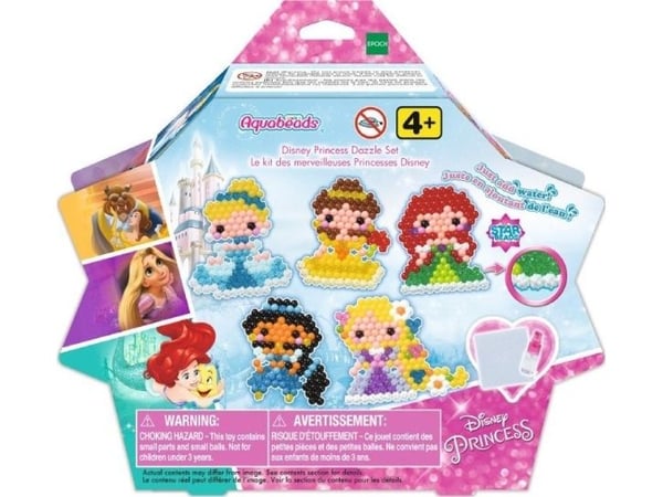 Aquabeads Epoch AKVABEADS Dazzling Disney Princess 31606-sett