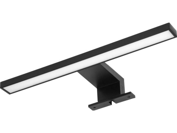 Kinkiet Orno NORTES LED 5W, lamppu nad lustro, 320lm, 4000K, dł. 30 cm, muovi, czarna AD-OM-6120L4/B