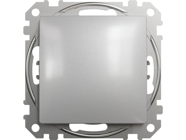 Schneider Electric Sedna Design Hopea alumiininen ristikkokytkin SDD113107 Schneider Electric Sedna Design Hopea alumiininen ristikkokytkin SDD113107
