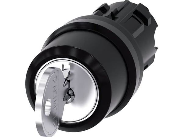 Siemens 3SU10004BP610AA0 3SU1000-4BP61-0AA0 nyckelkontakt 2 x 45° IP66, IP67, IP69/IP69K 1 st