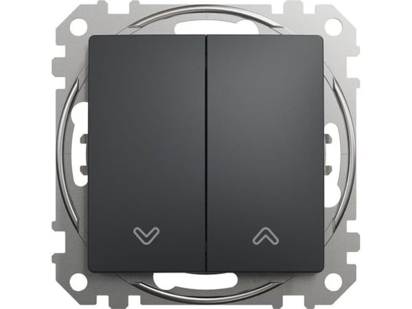 Schneider Electric, Sedna Design and Elements, Suljinkytkin, musta antrasiitti, SDD114104