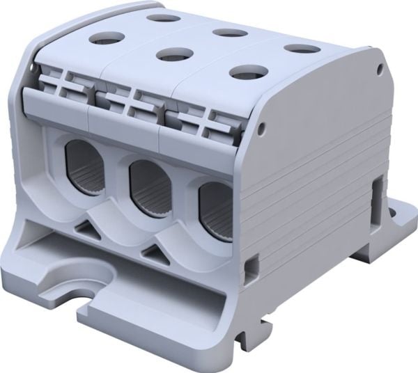 Kierreliitin Al/Cu STB 50-3 (87360) SIMBLOCK harmaa 81003002