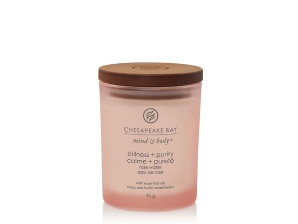 Chesapeake Bay Scented candle_ Stillness & Purity - Rose Water_ small
