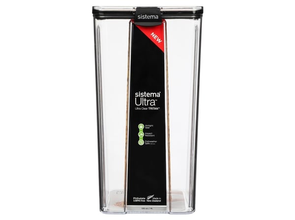 Sistema Sistema Sistema - Tritan Ultra Square 4L
