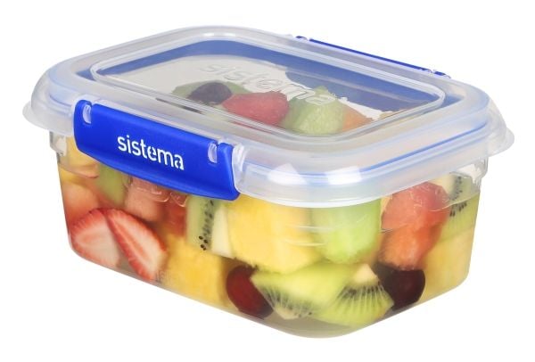 sistema matoppbevaringsbeholder KLIP IT PLUS 1 l blå