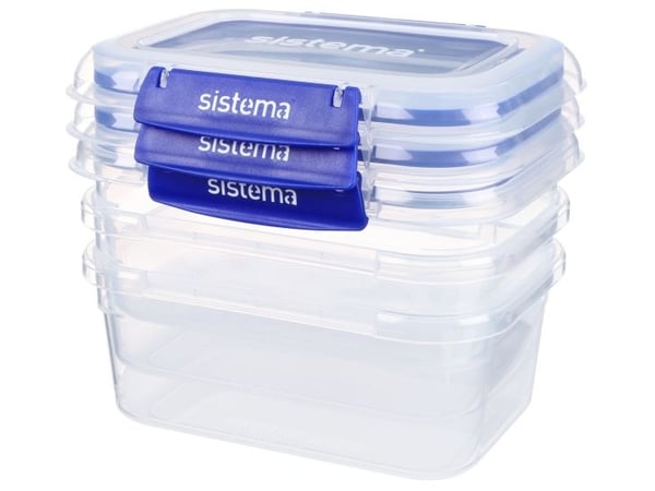 Sistema Rectangle Klip it Plus 3-pack 1 L
