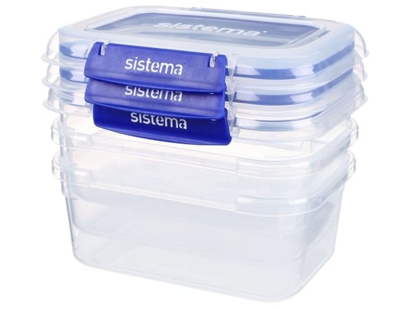Sistema Rectangle Klip it Plus 3-pack 1 L