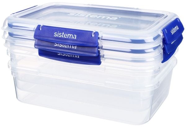 Sistema Rectangle 3-pack 2,2 L
