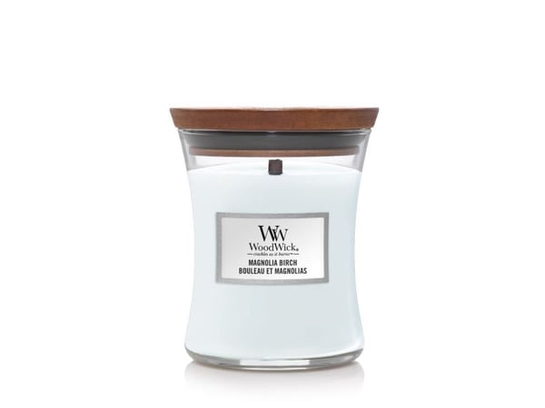 WoodWick Medium Hourglass - Magnolia Birch