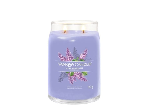 Yankee Candle Signature Lilac Blossoms Świeca Duża 567g