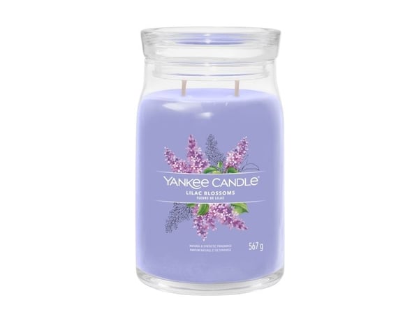 Yankee Candle Signature Lilac Blossoms Świeca Duża 567g