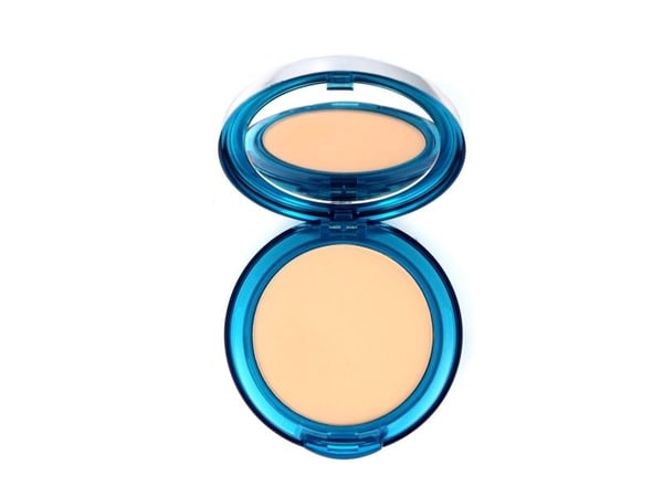 Solbeskyttelsespulverfoundation SPF50 mattende kompakt foundation med høy UVA- og UVB-beskyttelsesfilter 95 Gyllenbeige 9,5 g