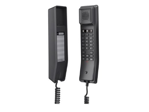 Grandstream GHP Series GHP611 - VoIP-telefon - treveis anropskapasitet - SIP - 2 linjer - svart