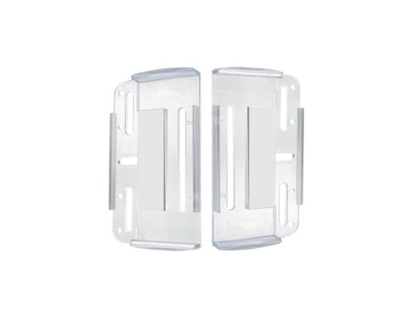 HP Autozubehör Simple-Fix plast nummerskilt-holder transparent (L x B x H) 12 x 6.5 x 1 cm