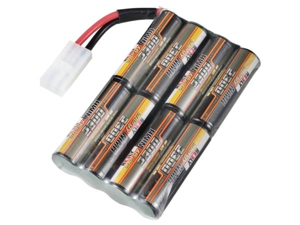 Reely batteripakke for modellbygging (NiMH) 9,6 V 2300 mAh celler: 8 R6 (AA) Tamiya-kontakt