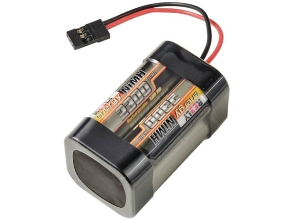 Reely mottakerbatteri til modellbygging (NiMH) 4,8 V 2300 mAh celler: 4 R6 (AA) blok JR-tilkobling