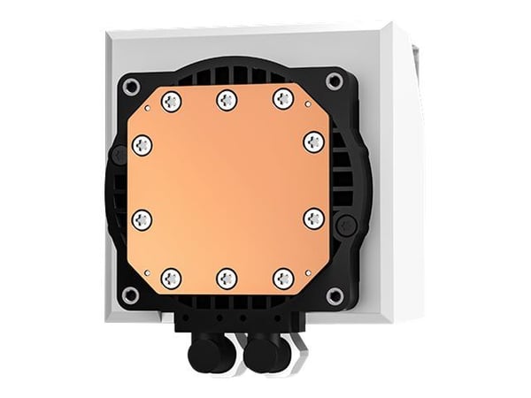 DeepCool LT720 WH, All-in-one-nesteenjäähdytin, 12 cm, 85,85 cfm, Valkoinen