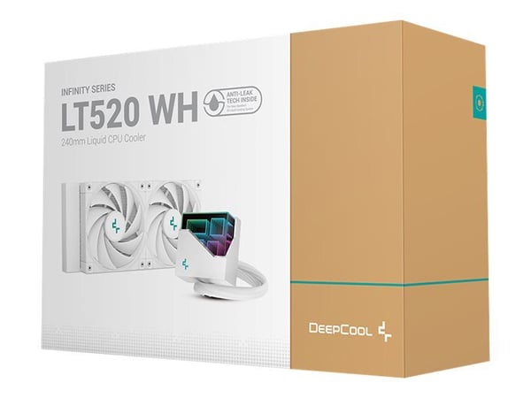 Deepcool LT520 - Kylsystem med vätska till processorn - högpresterande - Elementstorlek: 240 mm - (för: LGA1155, LGA2011, LGA1150, LGA2011-3, LGA11...