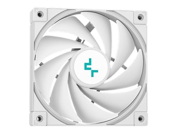 DeepCool LT520 WH, All-in-one-nesteenjäähdytin, 12 cm, 85,85 cfm, Valkoinen