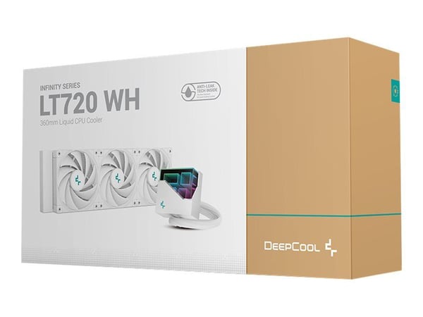 Deepcool LT720 - Væskekjølesystem for prosessor - høyytelses - Radiatorstørrelse: 360 mm - (for: LGA1155, LGA2011, LGA1150, LGA2011-3, LGA1151, AM4...