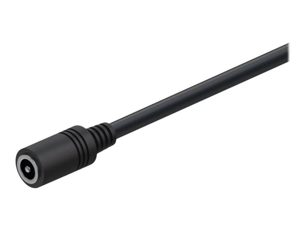 Teltonika - Strømadapter - 5,5 x 2,1 mm DC-jakk (hunn) til 4-stiftskontakt (3 mm grad) (hann) - 10 cm - for Teltonika RUT200, RUT300, RUT360, RUT95...