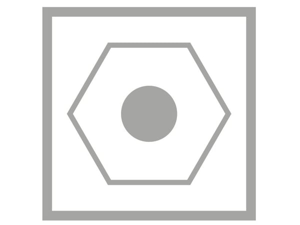 STABILO Schwan, HB, Röd, Hexagonal, Tjeckien, 2,2 mm, 7 mm