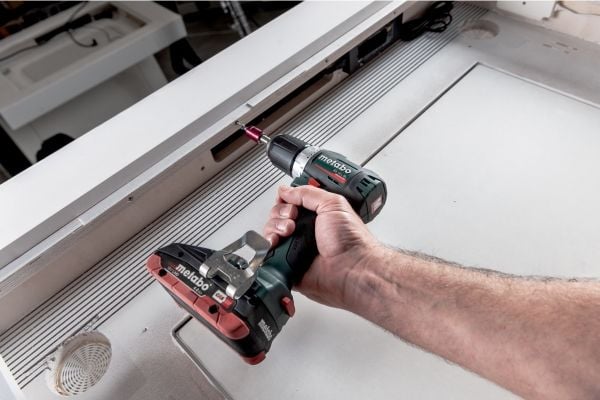 Metabo SET 2.9.2, Skrupistol, Pistolhåndtak, Sort, Grønn, Rød, 3050 RPM, 1,5 mm, 1,3 cm