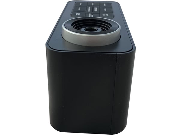 TechniSat DIGICLOCK 3, Digital vekkerklokke, Svart, Tid, LED, AC, AAA