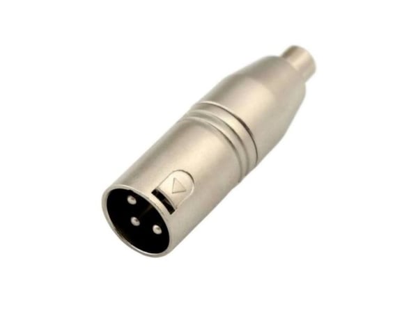 SSQ HA22 - Adapter til żeńskiego RCA til męski 3 pinowy XLR