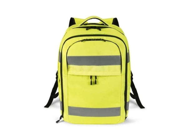 DICOTA Hi-Vis - Ryggsekk - 32-38 liter - termoplast-polyuretan (TPU), 600D RPET - gul