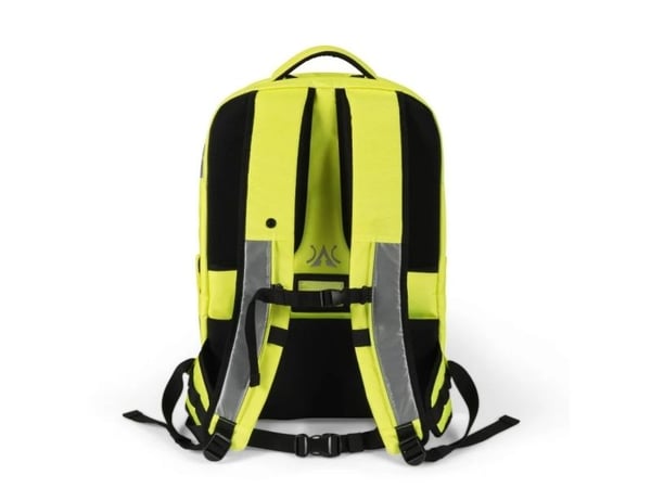 DICOTA Hi-Vis - Ryggsekk - 32-38 liter - termoplast-polyuretan (TPU), 600D RPET - gul