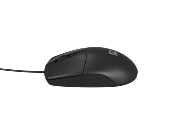 NATEC Ruff Plus, Høyre hendt, Optisk, USB Type-A, 1200 DPI, Svart