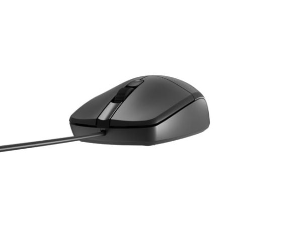 NATEC Ruff Plus, Høyre hendt, Optisk, USB Type-A, 1200 DPI, Svart