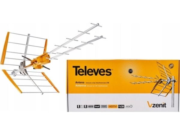 RTV-antenne Televes Antena Televes V Zenit 149222 (veske)