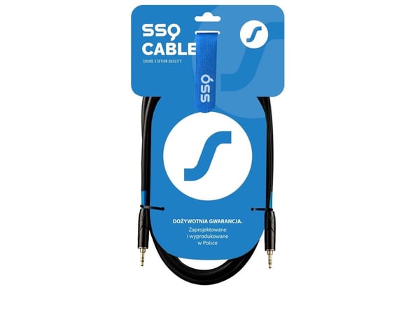 SSQ MiMi1 - Mini stereo jack - mini stereo jack-kabel 1 meter