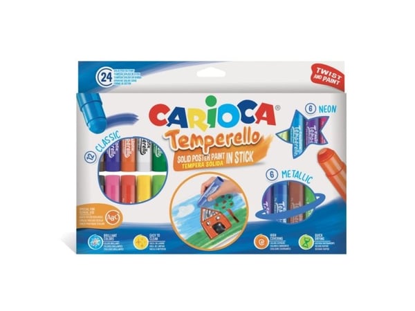 Carioca 43290, Kiinteä, 24 kpl