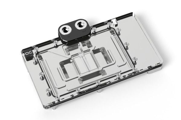 Alphacool 13394, Bakplate, Akryl, Kopper, Sort, Rustfritt stål, 1/4", 222,4 mm, 145,8 mm