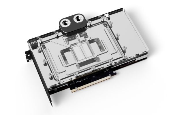Alphacool 13394, Bakplate, Akryl, Kopper, Sort, Rustfritt stål, 1/4", 222,4 mm, 145,8 mm