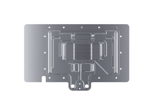 Alphacool 13394, Bakplate, Akryl, Kopper, Sort, Rustfritt stål, 1/4", 222,4 mm, 145,8 mm