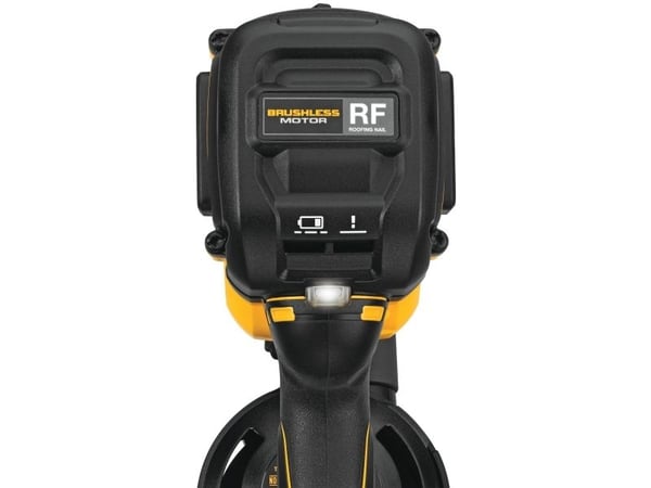 DeWALT DCN45RND2, Spikpistol, Svart, Gul, Batteri, Litium-Ion (Li-Ion), 2 Ah, 18 V
