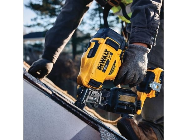 DeWALT DCN45RND2, Spikpistol, Svart, Gul, Batteri, Litium-Ion (Li-Ion), 2 Ah, 18 V