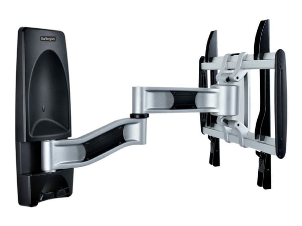 Startech Articulating TV Wall Mount, VESA Wall Mount Supports 65 inch/99lb/Flat/Curved TVs, Retractable Low Profile Wall Mount TV Bracket, Adjustab...