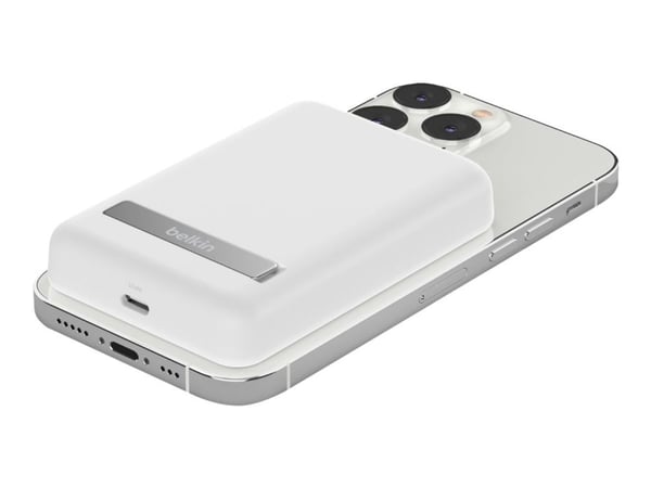 Belkin BoostCharge - Strømbank - 5000 mAh - 7.5 watt - hvit