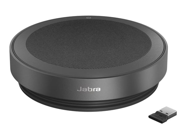 Jabra Speak2 75 UC - Høyttalende håndfri telefon - Bluetooth - trådløs, kablet - USB-A, USB-C - mørk grå - Certified for Zoom Rooms, Zoom Certified...