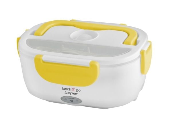 Beper 90.920G, Lounasrasia, Aikuinen, Valkoinen, Keltainen, ABS, Muovi, Terästä, Yksivärinen, Suorakulmainen