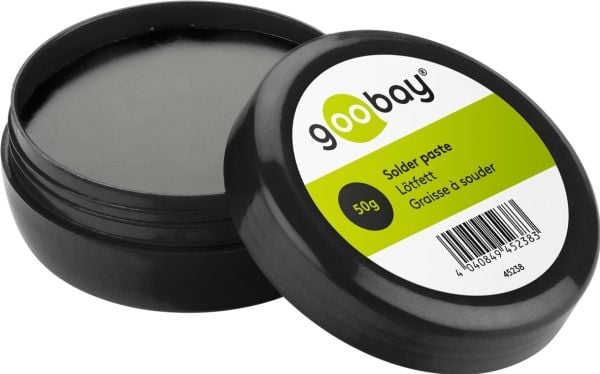 Goobay 45238, Lödpasta, Varje varumärke, 60 mm, 60 mm, 25 mm, 50 g
