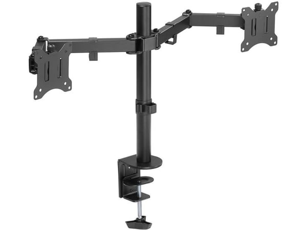 Goobay 58529, Klemmer, 8 kg, 43,2 cm (17"), 81,3 cm (32"), 100 x 100 mm, Sort