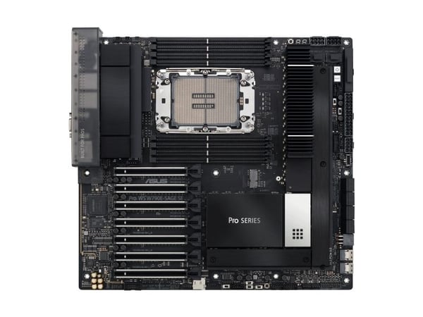 ASUS PRO WS W790E-SAGE SE - Hovedkort - SSI EEB - LGA4677 Socket-E - W790 Chipset - USB-C 3.2 Gen 2x2, USB 3.2 Gen 2x2, USB-C 3.2 Gen2, USB 3.2 Gen...